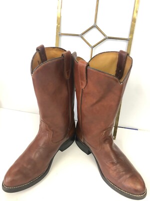 ACME MEN WESTERN STYLE BOOTS SIZE 8.5 EW STYLE 9096 BROWN | eBay display picture 3