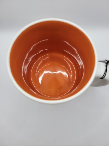 Taza de café grande de Halloween "Howdy Pumpkin" telarañas y calderos 20 oz nueva - Imagen 10 de 12