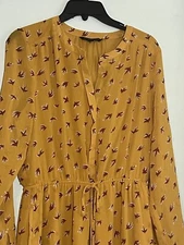 Signature Studio M Medium Dress Women  Yellow Birds