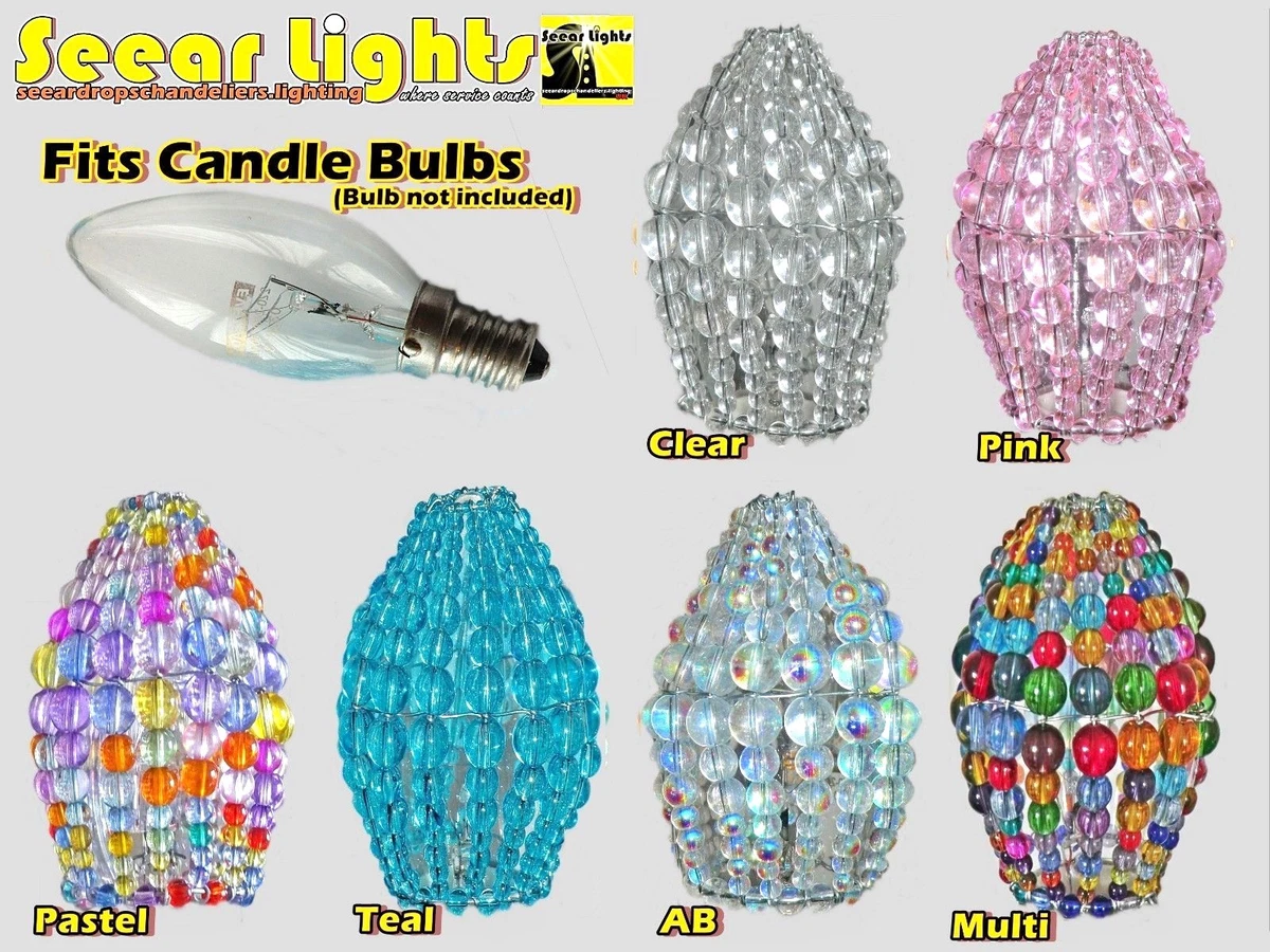 Crystal chandelier light covers deals