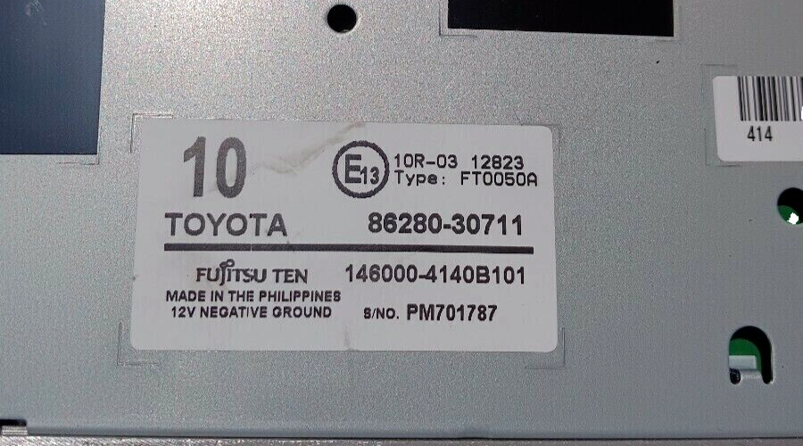 Toyota Genuine Crown Audio Amplifier 86280-30711/ AWS210 GWS214 