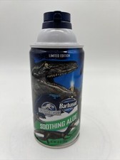 Jurassic World Limited Edition Barbasol Shaving Cream Smoothing Aloe 10 oz