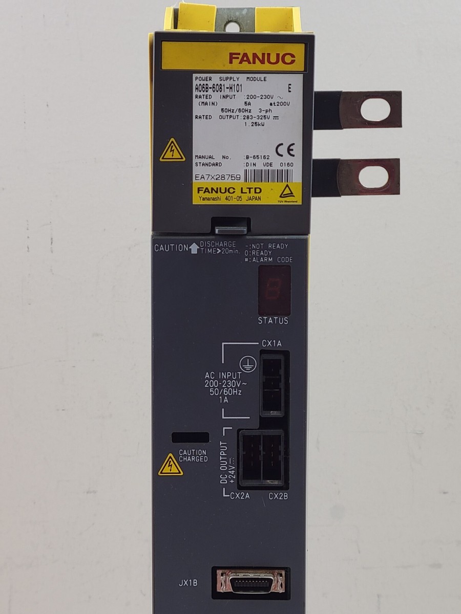 FANUC A06B-6081-H101 電源ユニット FANUC A06B-6081-H101 電源ユニット REFURBISHED FANUC A06B-6081-H101