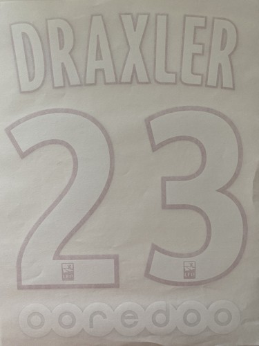 Lot De 6 Flocages PSG Icardi 18 Junior - Maillot Domicile/fourth 2019/2020 - Neuf