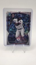 2023 Bowman Chrome Yosy Galan Shimmer Refractor #BCP-221 Texas Rangers