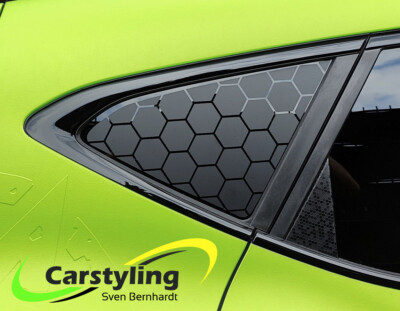 Waben Sticker Passend Für Cupra Formentor Schwarz Matt Kupfer Matt Oracal - Foto 2