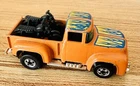 Hot Wheels Blackwall 1977 Hi Tail Hauler w/ Roof Decal & Motorcycles