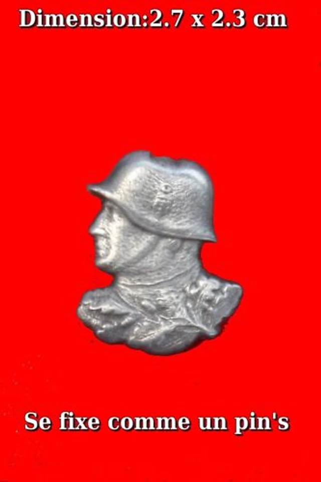 Tête de soldat Allemand 📌4a. - Photo 1/1