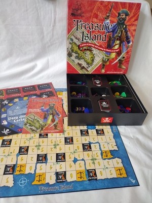 Treasure Island Strategie Brettspiel Burley Vintage 2003 komplett Piraten sehr guter Zustand
