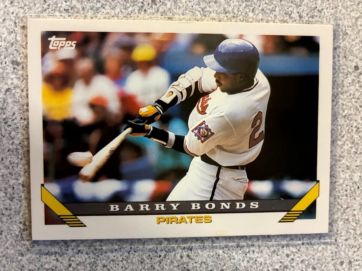 1993 Topps Baseball #2 Barry Bonds