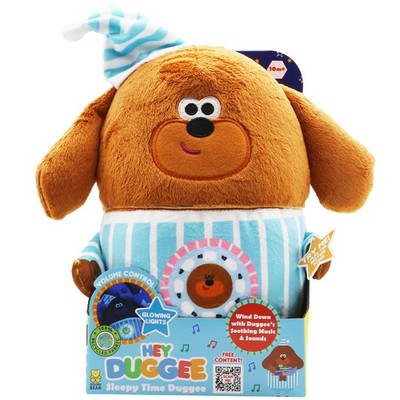 Hey Duggee Sleepy-Time Duggee Stofftier Licht & Sound Schlafenszeit Kuscheltier 2195