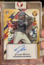 2025 Topps Pristine JAMES WOOD (RC) AUTO GOLD Refractor /50 SEALED #PA-JWO