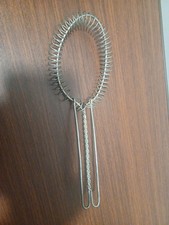 Vintage Wire Whisk Beater Spoon Kitchen Tool Utensil Primitive Farmhouse Rustic