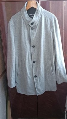 Men Strellson Coat Grey Cashmere 40 / L
