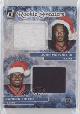 2022 Donruss Rookie Holiday Sweater Dual Dameon Pierce John Metchie III 16wc