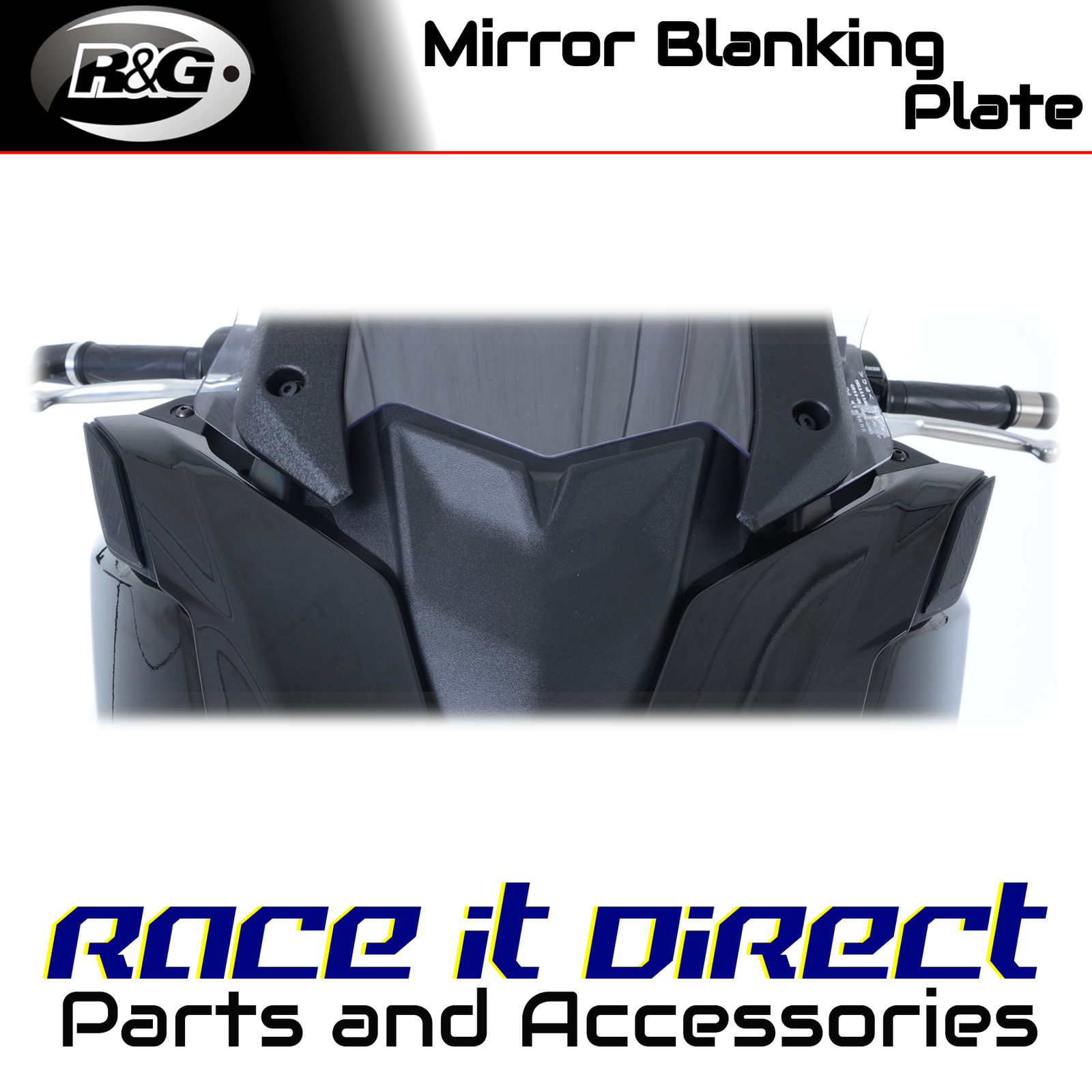 Mirror Blanking Plates for Yamaha TMAX 560 2020-2021 R&G