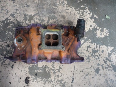 1968-1968 mopar 340 cast iron 4 barrel intake manifold 2531915 must be picked up