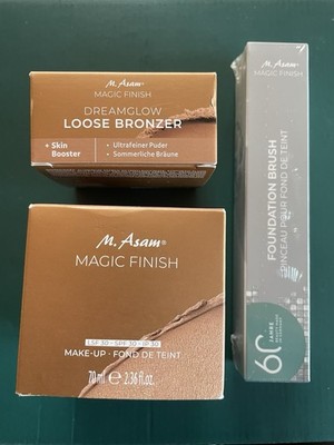 M. Asam Make-up Set Dreiteilig, Mousse, Bronzer und Brush