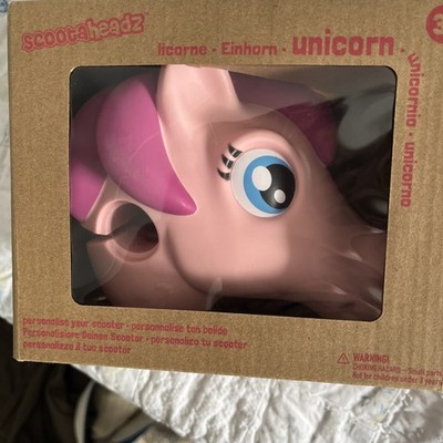 SCOOTAHEADZ Scooter Unicorn Head Attachment NEW! Fun adventure outdoors kids