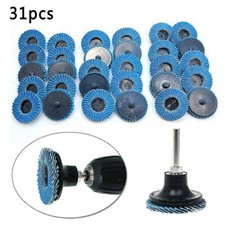 31PCS Flap Discs 2"50mm Sanding Grit Grinding Wheels 40 60 80 Grit Angle Grinder 0.77 per disc