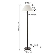 Safavieh ZAIRE 65 INCH FLOOR LAMP, Reduced Pr...