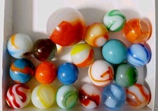 Vintage Marbles Mixed Lot of 20