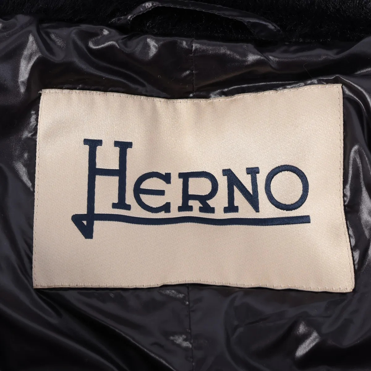 Herno Nylon x polyester Down jacket 38 Ladies' Bl… - image 6