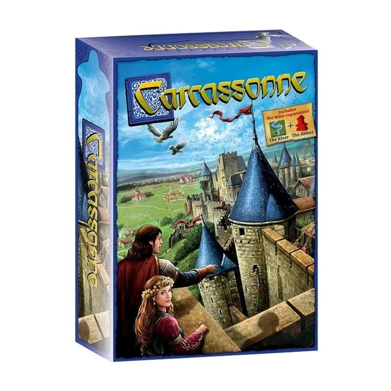 For Carcassonne New Edition Board Game by Games