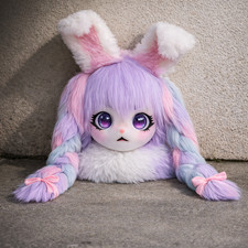 Unisex Cat/Fox Fursuit Head