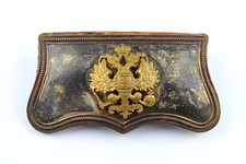 Kartuschkasten Kavallerie Offizier Modell 1857 Russland Zarenreich 19. Jhd Фаб.
