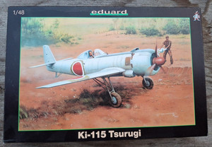 8087 1:48 Eduard Ki-115 Tsurugi