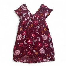 Old-navy Womens Burgundy and Red Blouse