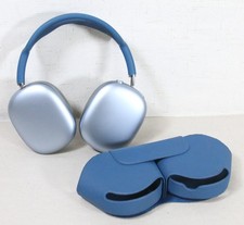 Apple Airpods Max 1st Gen Sky Blue A2096 Bluetooth Headphones w/ Case - CLEANED