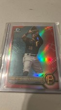 2022 BOWMAN CHROME RED SHALIN POLANCO CARD #D 2/5