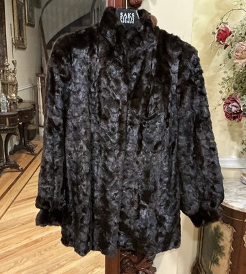 Beautiful,  Real Mink Fur Coat  Sz S