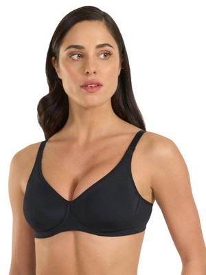 Spiman Damen gepolsterter Mikrofaser BH ohne Bügel