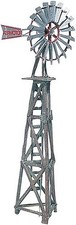 Woodland Aermotor Windmill - HO Scale Model Railroad Trackside Accessory - d209