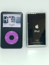 Ipod Classic 6-7 gen 120gb NEW Black faceplate Front Cover /clickwheel backplate