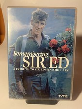 Remembering SIR ED DVD A Tribute To Sir Edmund Hillary MOUNT EVEREST RARE OOP