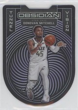 2020 Obsidian Tunnel Vision Electric Etch Purple 53/75 Donovan Mitchell #4 hs9