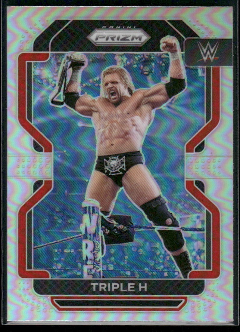 2022 Prizm WWE Triple H #194 Silver