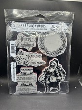 Stampers Anonymous Old Fashioned Christmas CMS175 Tim Holtz Cling Stamps Read
