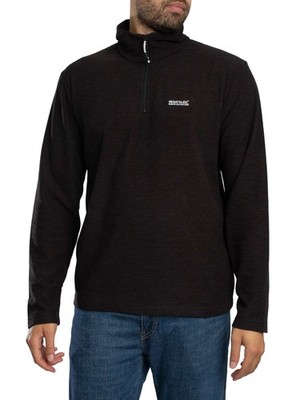 Regatta Herren Thompson Meliertes Fleece mit halbem Reißverschluss, Grau