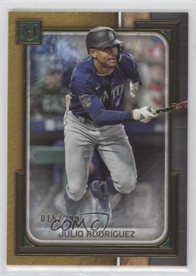 2023 Topps Museum Collection Gold 15/299 Julio Rodriguez Julio Rodríguez #62 4t6