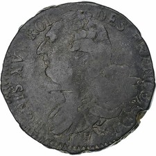 Frankreich, Louis XVI, 2 Sols, 1792 / AN 4, Paris, Kupfer, S