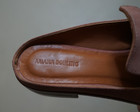 Ariana Bohling size 9 pink suede slip on mules — photo 10