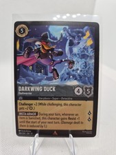 DISNEY LORCANA TCG - Winterspell - Darkwing Duck - Darkwarrior Rare 188/204