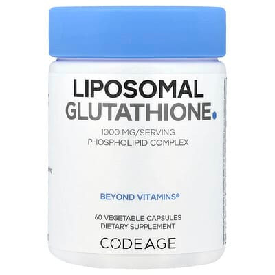 Codeage, Liposomal Glutathione, 60 Vegetable Capsules