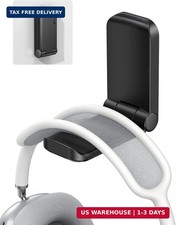 Headphone Stand, Sticky Headset Hanger - Adhesive Headphone Holder Hook