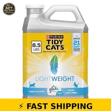 Tidy Cats Lightweight Clumping Cat Litter, Glade Clear Springs, 8.5 lb